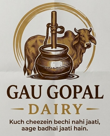 GAU GOPAL DAIRY trademark artwork