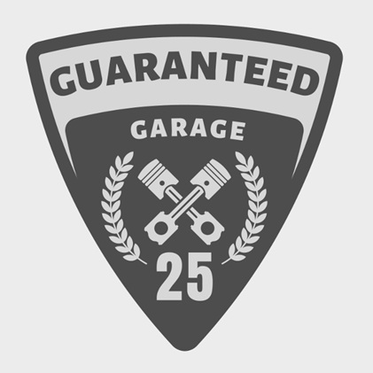GUARANTEED GARAGE 25 trademark artwork