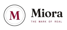 Miora with device of M trademark artwork