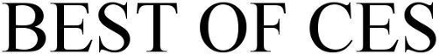 BEST OF CES trademark artwork
