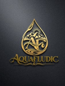 Aqua fludic trademark artwork