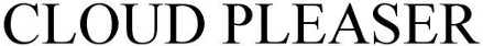 CLOUD PLEASER trademark artwork