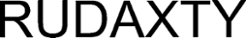 RUDAXTY trademark artwork