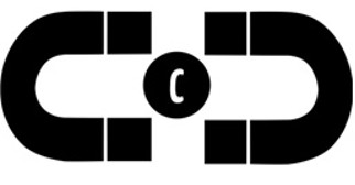 The mark consists of two stylized horseshoe shapes facing each other, with a central circle containing ‘c’. trademark artwork