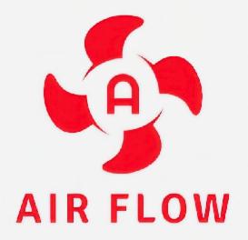 AIR FLOW WITH A (LABEL) trademark artwork
