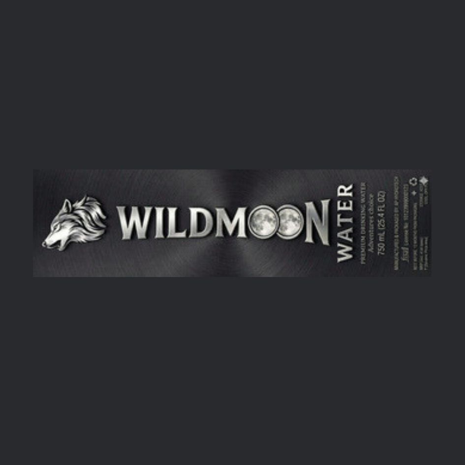 WILDMOON WATER trademark artwork