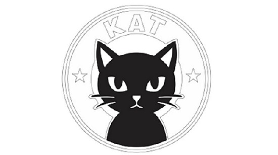 "KAT" with a Device of Cat trademark artwork