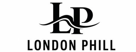 LONDON PHILL WITH THE DEVICE OF LP trademark artwork