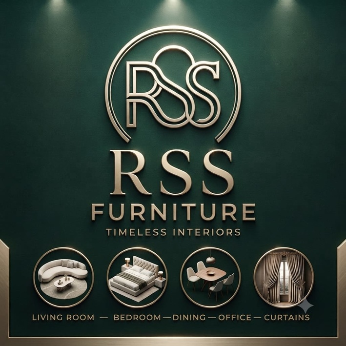 RSS FURNITURE – TIMELESS INTERIORS WITH RSS LOGO (Device Mark) trademark artwork