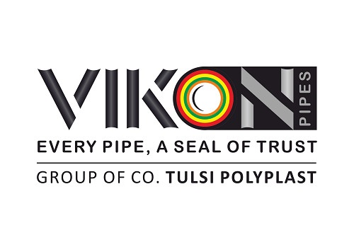 VIKON PIPES - EVERY PIPE A SEAL OF TRUST GROUP OF CO. TULSI POLYPLAST trademark artwork