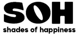 SHADES OF HAPPINESS WITH SOH trademark artwork