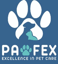 PAWFEX-EXCELLENCE IN PET CARE trademark artwork