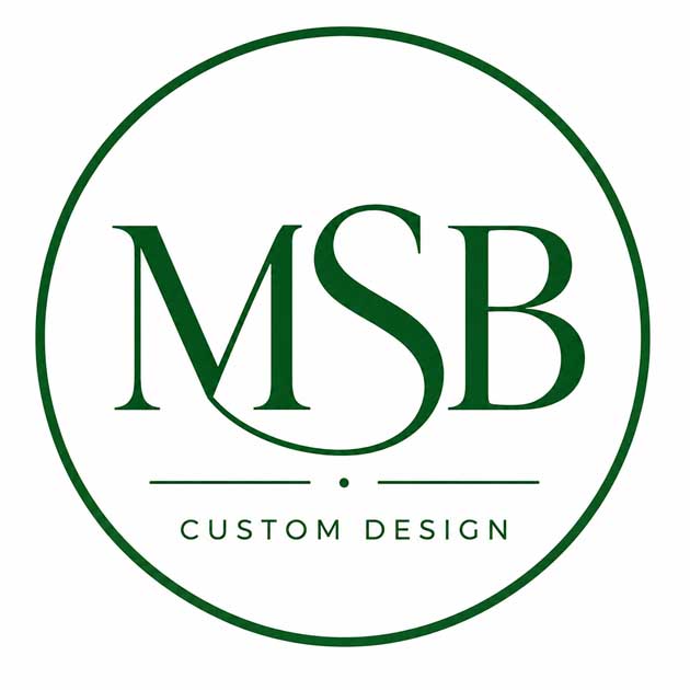 MSB CUSTOM DESIGN trademark artwork