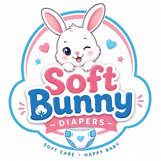 SOFT BUNNY DIAPERS (SOFT CARE HAPPY BABY) trademark artwork
