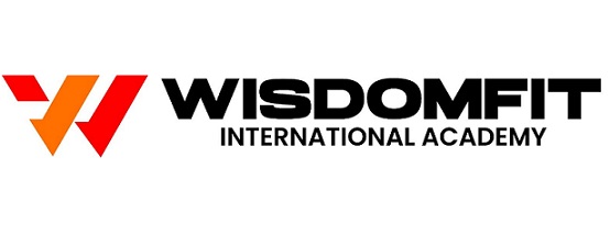 WISDOMFIT INTERNATIONAL ACADEMY WITH DEVICE OF W trademark artwork