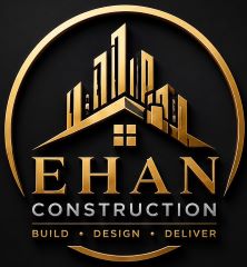 EHAN CONSTRUCTION- BUILD, DESIGN, DELIVER trademark artwork