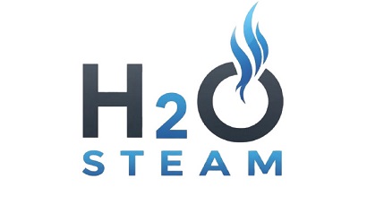 H2O Steam trademark artwork