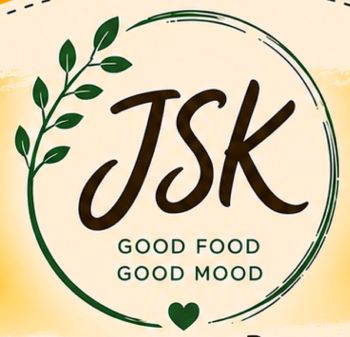 JSK WITH "GOOD FOOD GOOD MOOD" trademark artwork