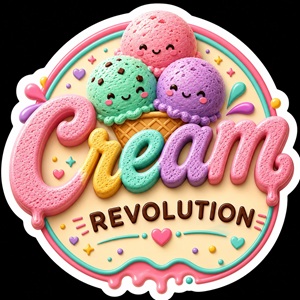 CREAM REVOLUTION trademark artwork