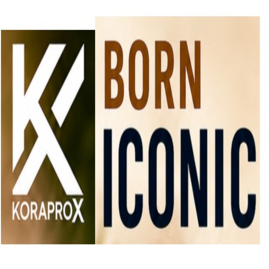 KoraProX-Born Iconic trademark artwork