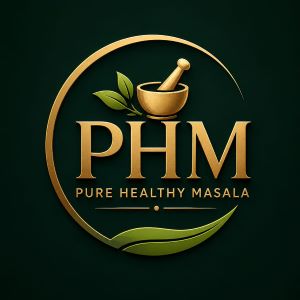 PHM- "PURE HEALTHY MASALA" trademark artwork