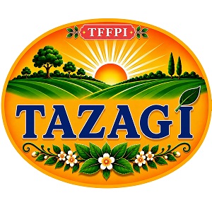 TAZAGI WITH DEVICE OF TFFPI trademark artwork