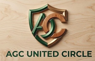 AGC UNITED CIRCLE with logo AGC trademark artwork