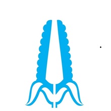 Stylized crop-like device trademark artwork