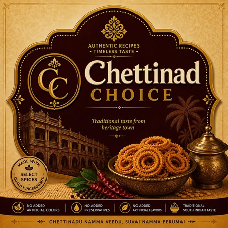 CHETTINAD CHOICE trademark artwork