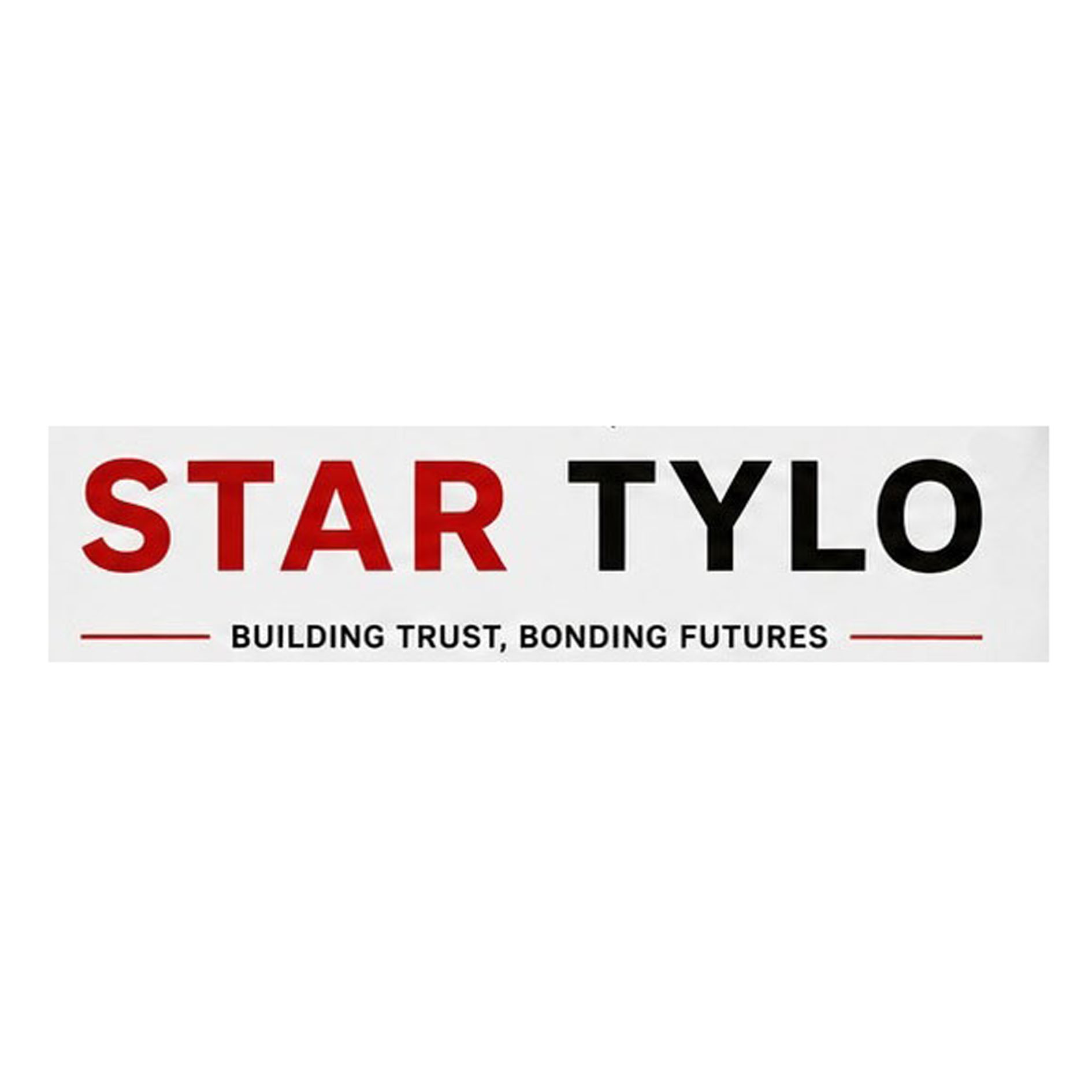 STAR TYLO WITH TAGLINE BUILDING TRUST BONDING FUTURES trademark artwork