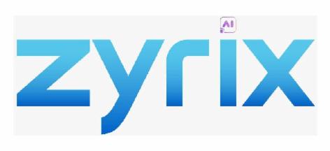 ZYRIX (LABEL) trademark artwork