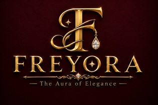 FREYORA-THE AURA OF ELEGANCE WITH DEVICE OF F trademark artwork