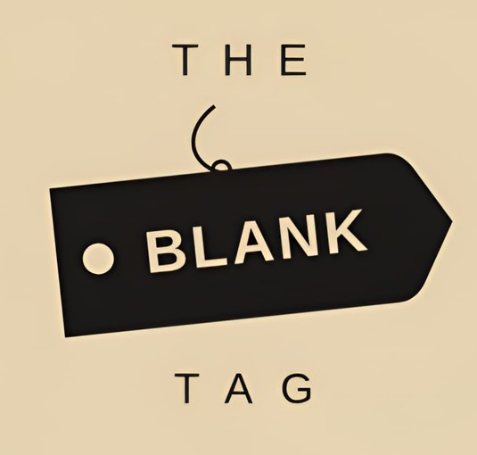 THE BLANK TAG trademark artwork