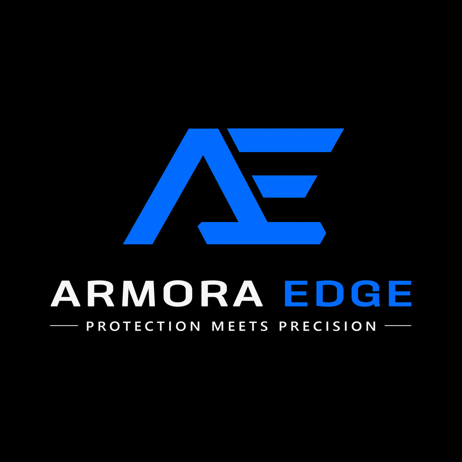 ARMORA EDGE – PROTECTION MEETS PRECISION trademark artwork