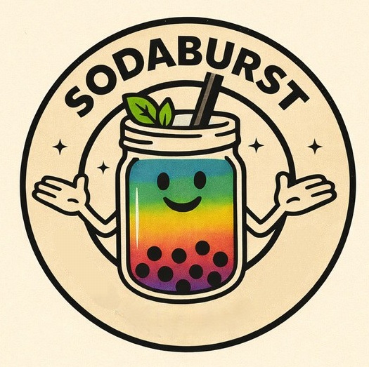 SODABURST trademark artwork