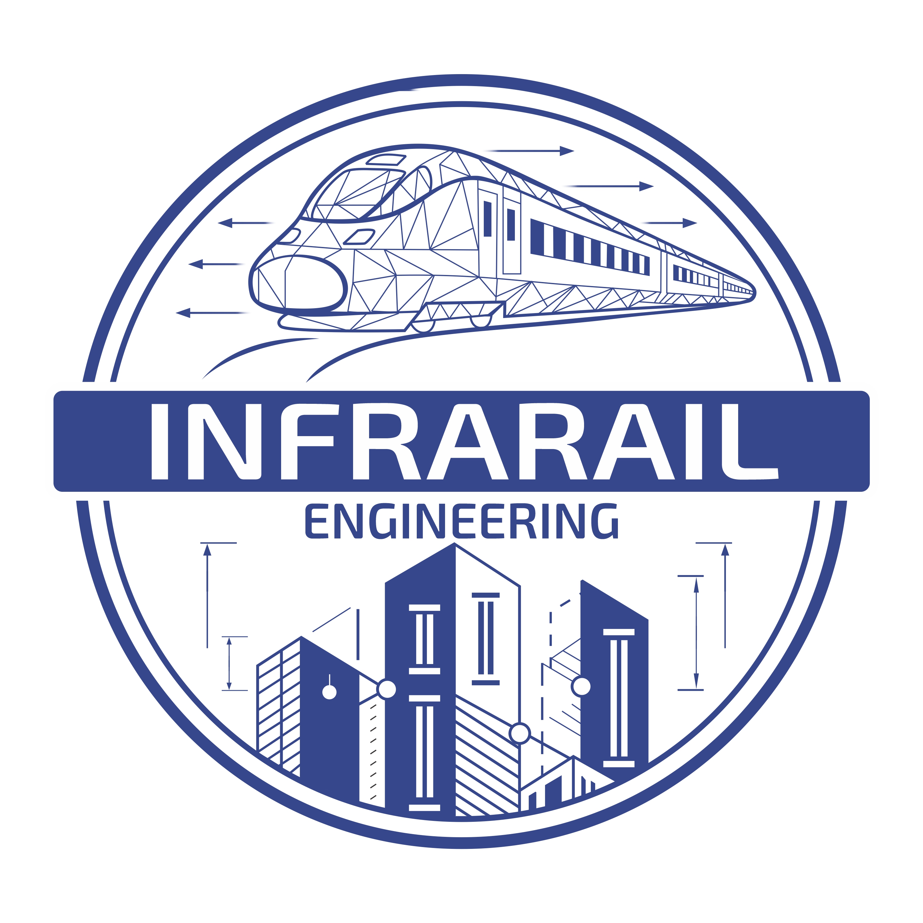 INFRARAIL ENGINEERING trademark artwork