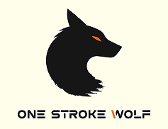 ONE STROKE WOLF trademark artwork