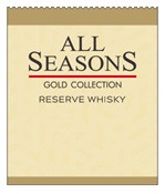 ALL SEASONS GOLD COLLECTION RESERVE WHISKY trademark artwork