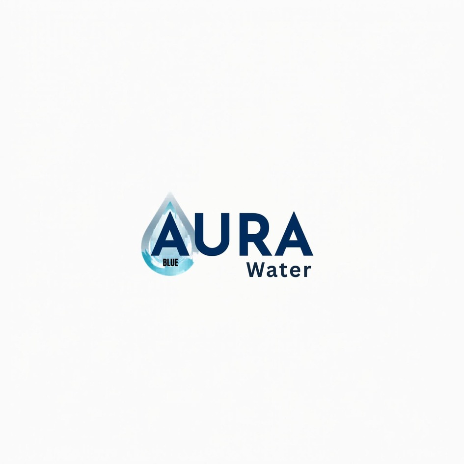 AURA BLUE WATER trademark artwork