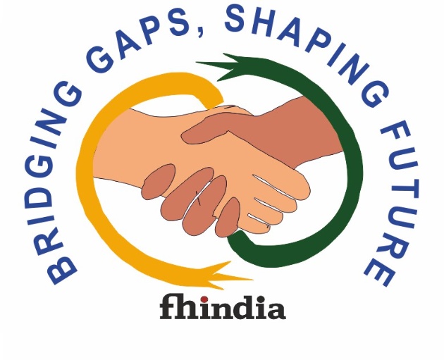 Stylized fhindia device trademark artwork