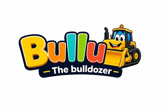 Bullu - The bulldozer trademark artwork