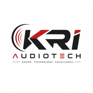 KRI AUDIOTECH WITH TAGLINE SOUND, TECHNOLOGY, EXCELLENCE. trademark artwork