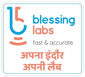 BLESSING LABS FAST & ACCURATE APNA INDORE APNI LAB trademark artwork