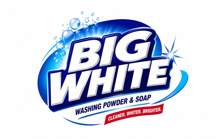 BIG WHITE trademark artwork