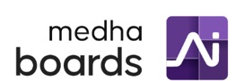 MEDHA BOARDS AI trademark artwork