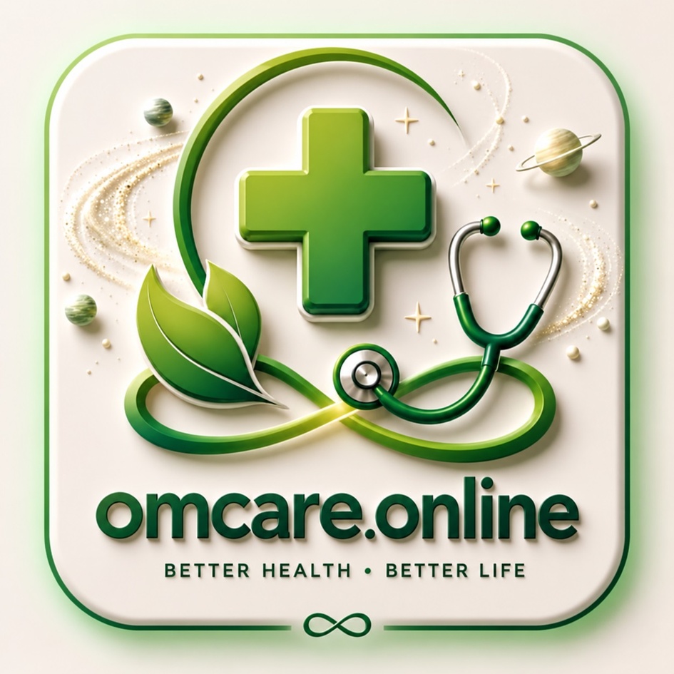 Omcare. Online trademark artwork