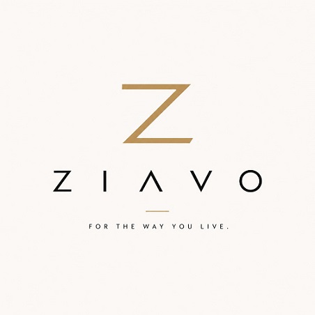 ZIAVO FOR THE WAY YOU LIVE trademark artwork