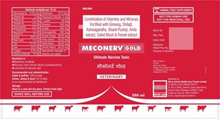 MECONERV GOLDM trademark artwork