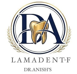 LAMADENT-F DR. ANISH'S WITH DEVICE OF DA trademark artwork