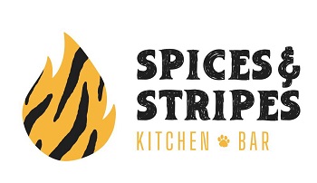 SPICES & STRIPES KITCHEN BAR trademark artwork